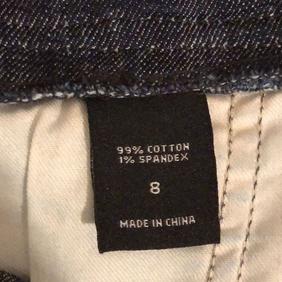 LONDON Women’s Denim Maxi Jean Long Skirt With Center Back Vent Pockets Sz 8 - Picture 5 of 15